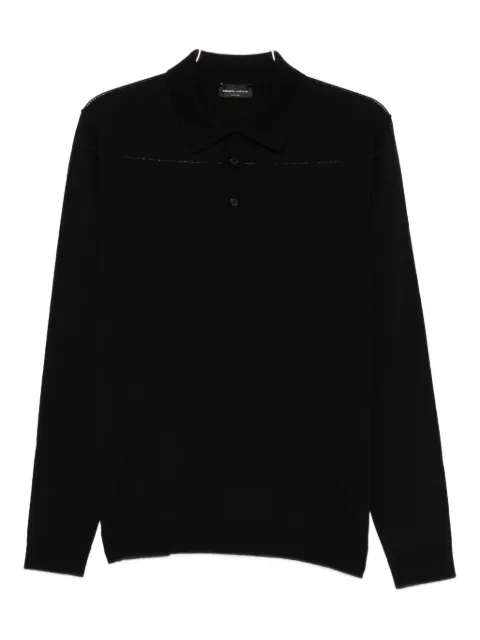 Roberto Collina knitted polo sweater