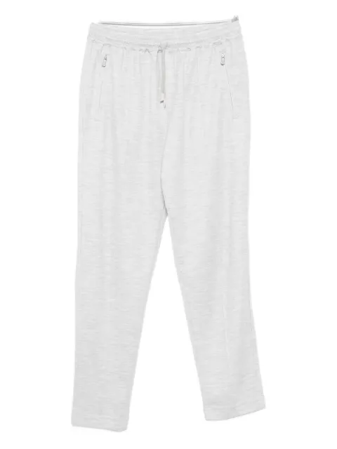 Eleventy drawstring zip-pocket trousers