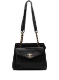 CHANEL Pre-Owned 1994-1996 CC Caviar shoulder bag - Black