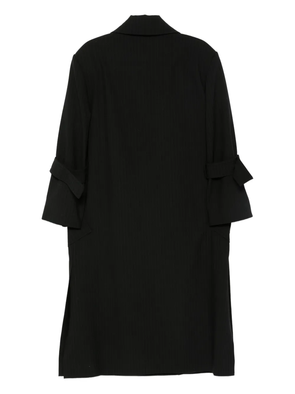 N°21 Double Breasted Coat In Black