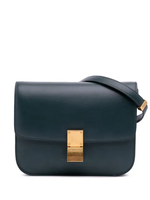 Celine Pre-Owned 2018 Medium Calfskin Classic Box crossbody bag