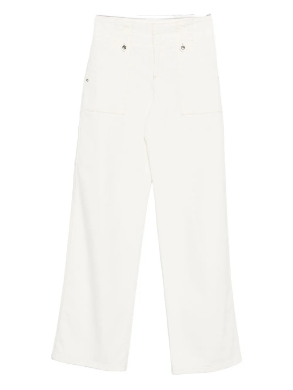 Ermanno Scervino eyelet-embellished jeans - Bianco
