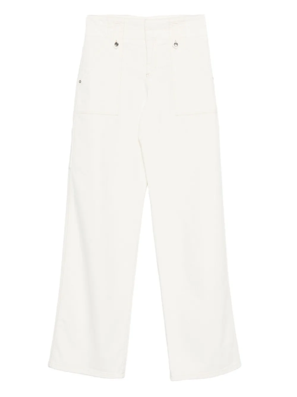 Ermanno Scervino Jeans verfraaid met ringlets Wit