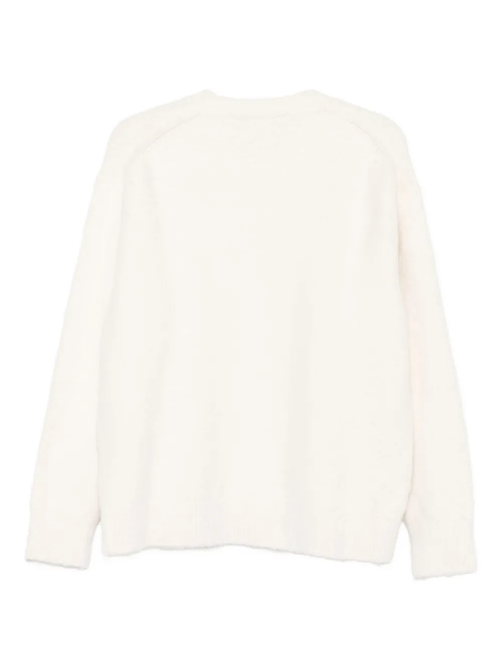 Roberto Collina round-neck sweater - Wit