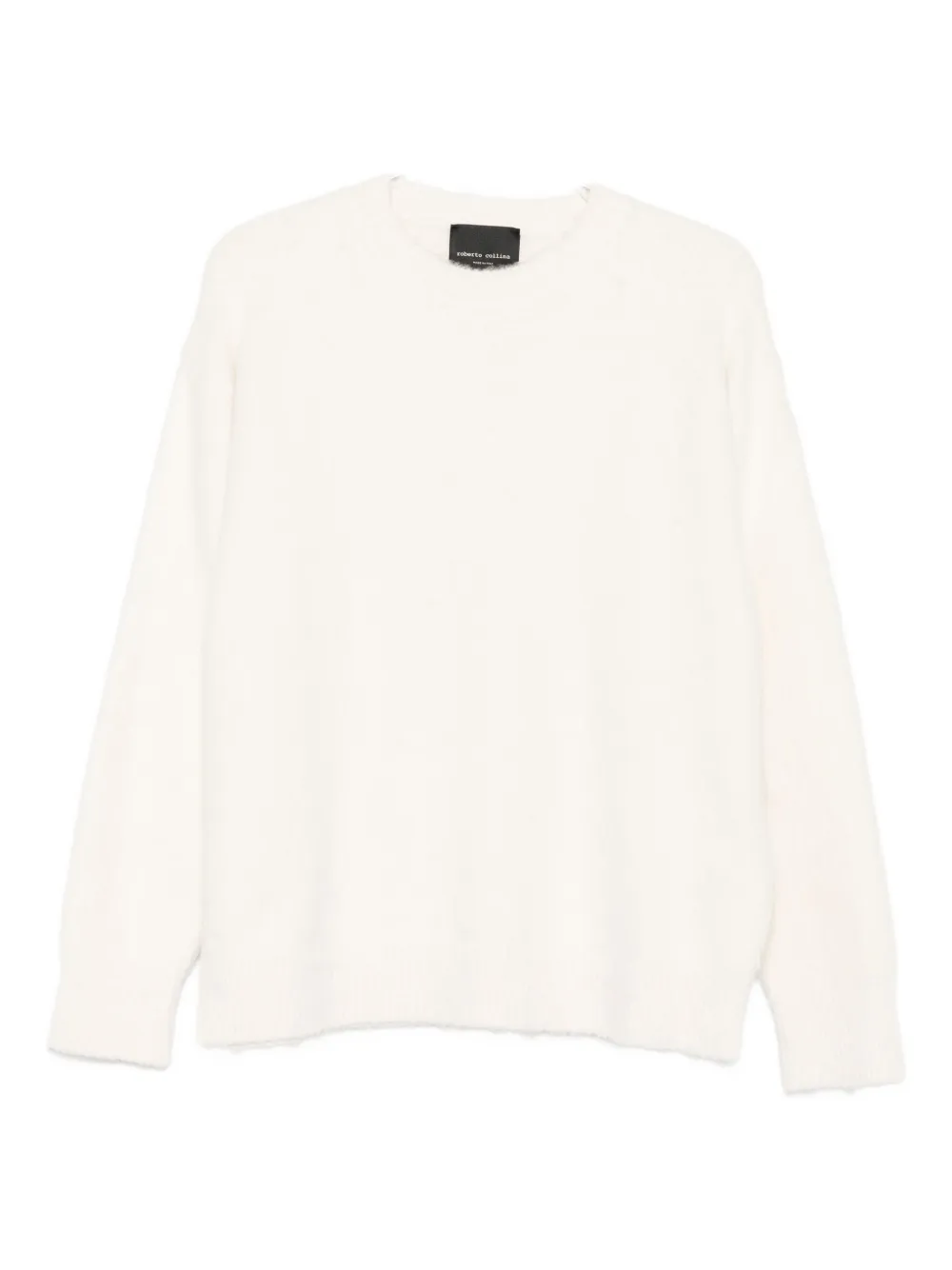 Roberto Collina round-neck sweater Wit
