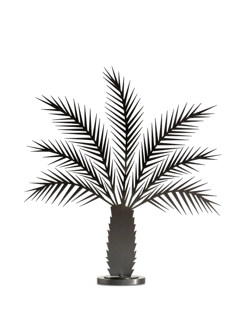 Produzione Privata The Garden palm-tree sculpture (30cm x 32cm) | Black | Image 1