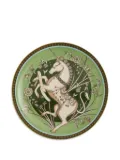 La DoubleJ Unicorn decorative plate - Green