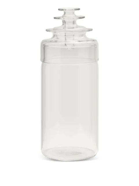 Produzione Privata transparent-design vase (27cm)