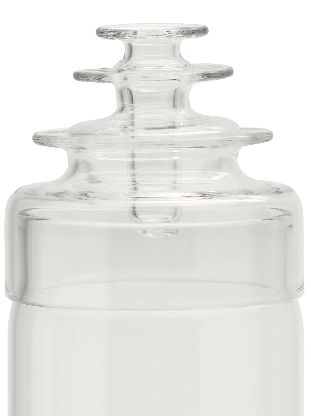 Produzione Privata transparent-design vase (27cm)