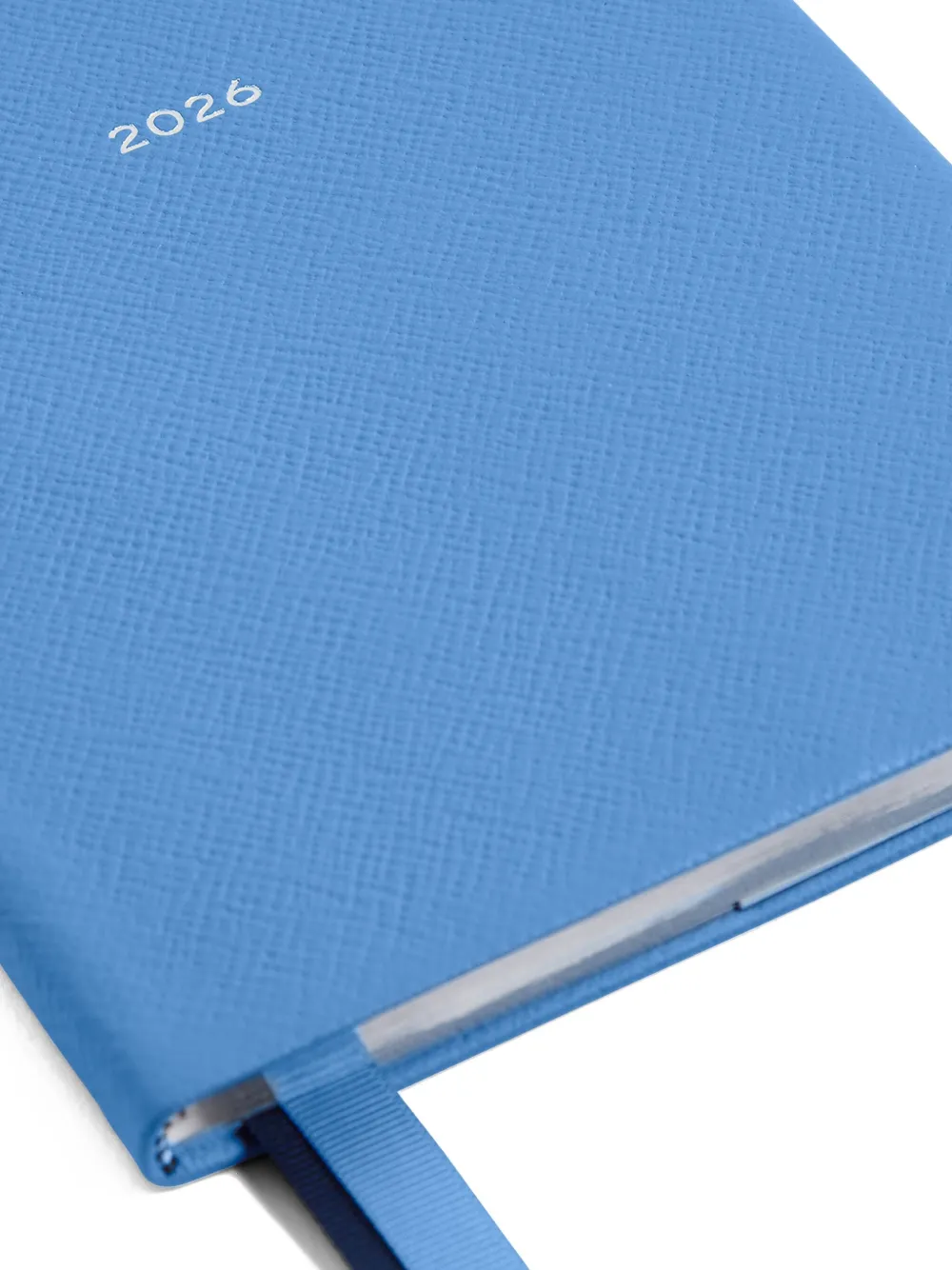 Smythson 2026 Soho Weekly Diary In Blue