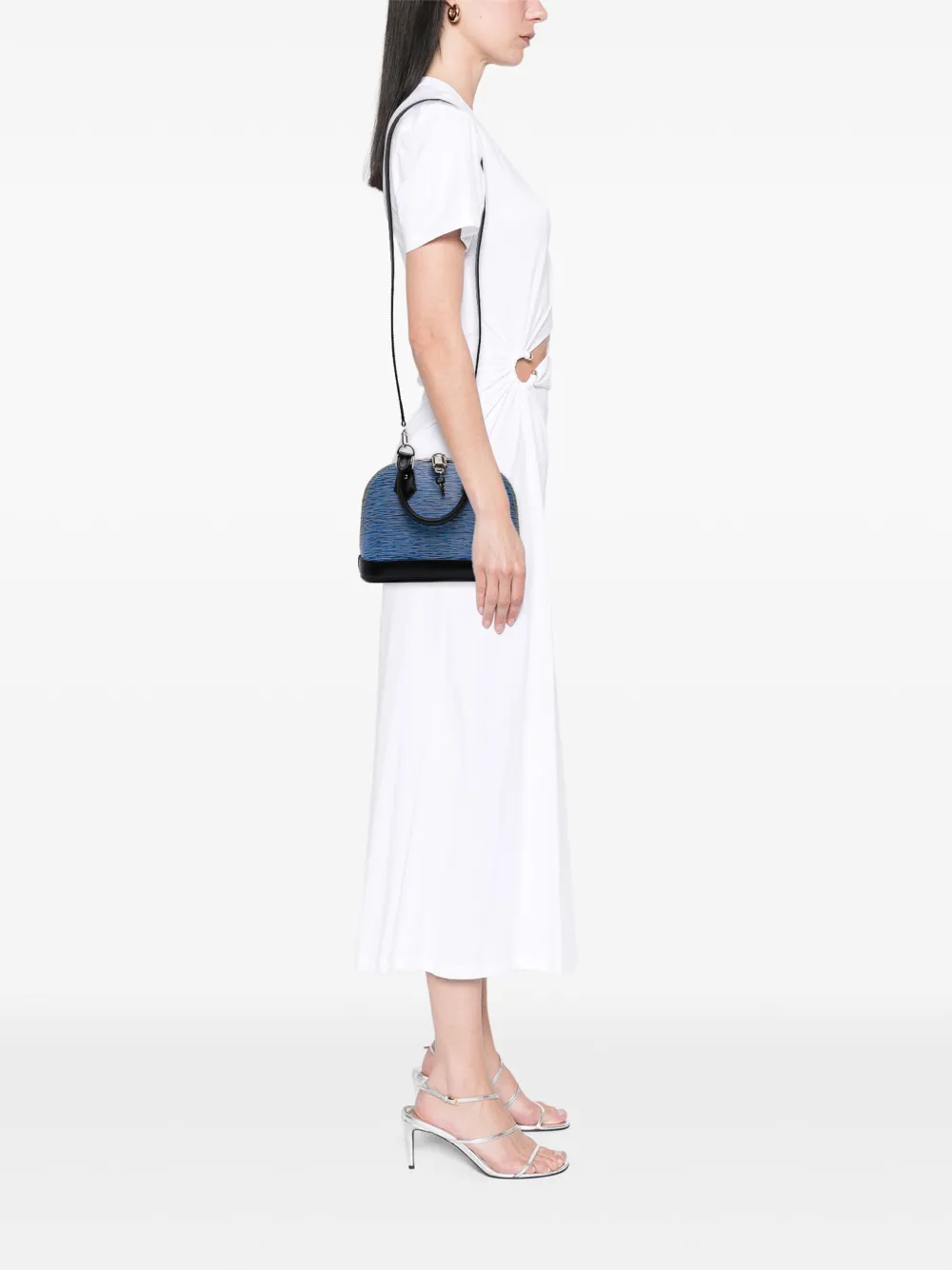 Louis Vuitton Pre-Owned 2018 Epi Denim Alma BB satchel | Pre-Owned | Image 2
