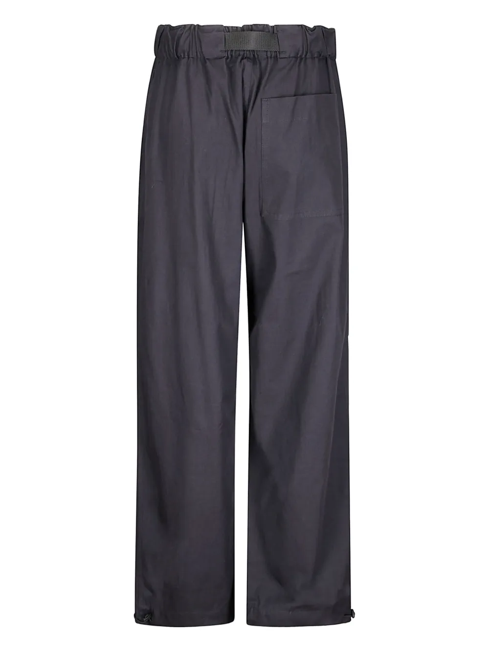 Studio Nicholson cotton belted trousers - Blauw