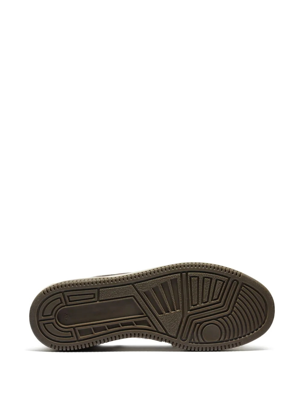Leandro Lopes Paris checked-pattern sneakers Neutrals