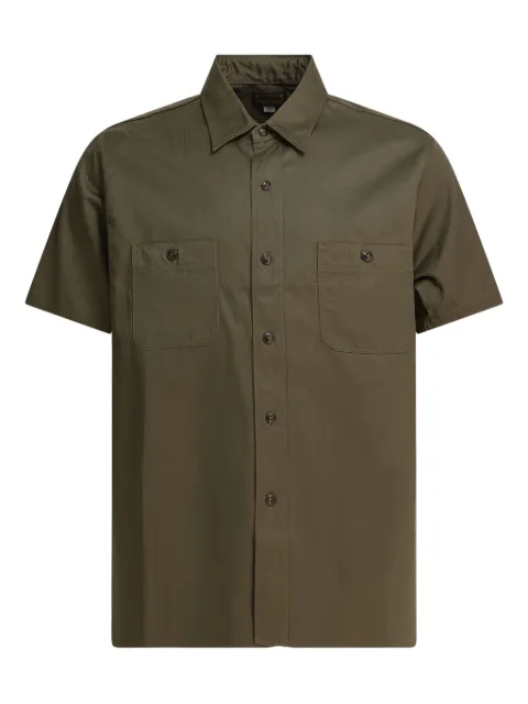 Buzz Ricksons herringbone cotton shirt