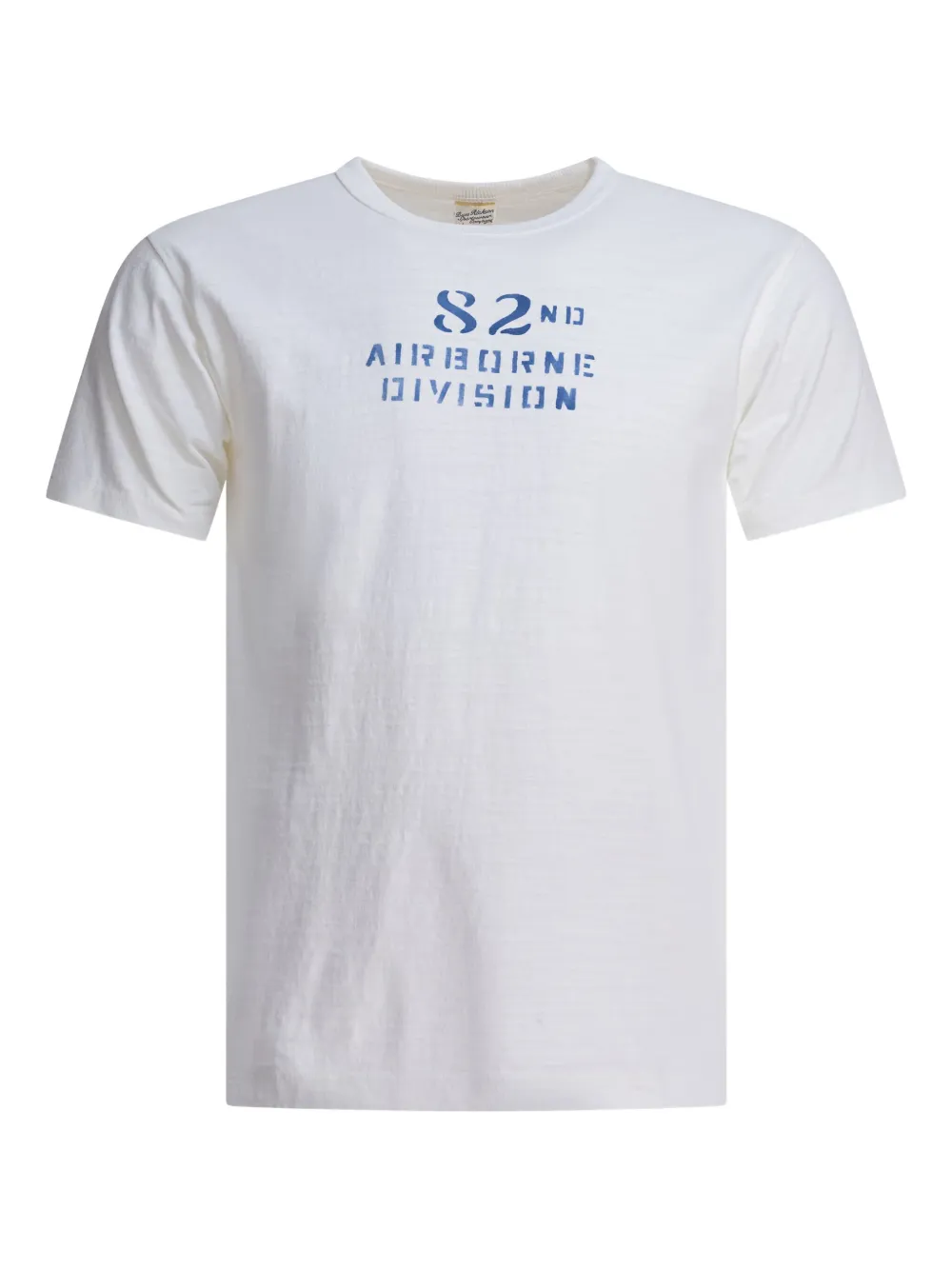Buzz Ricksons 82nd Airborne Division graphic T-shirt | White | Image 1