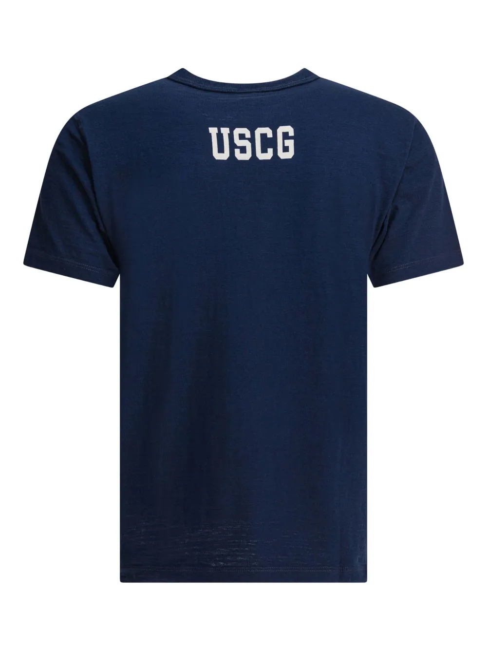 Buzz Ricksons Coast Guard cotton T-shirt - Blauw
