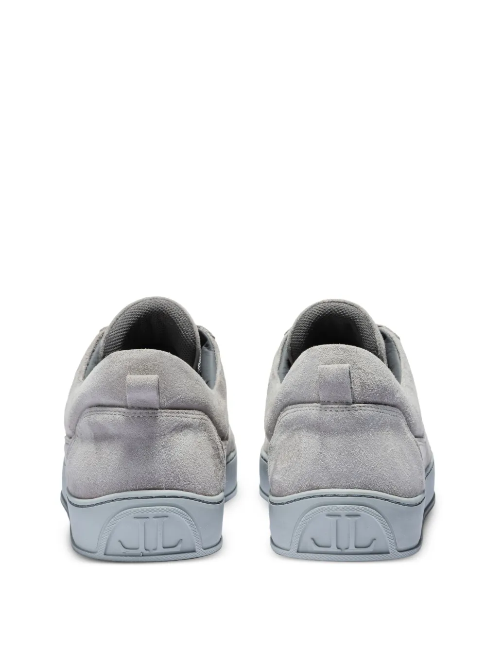 Leandro Lopes Faisca embroidered-logo sneakers Grey