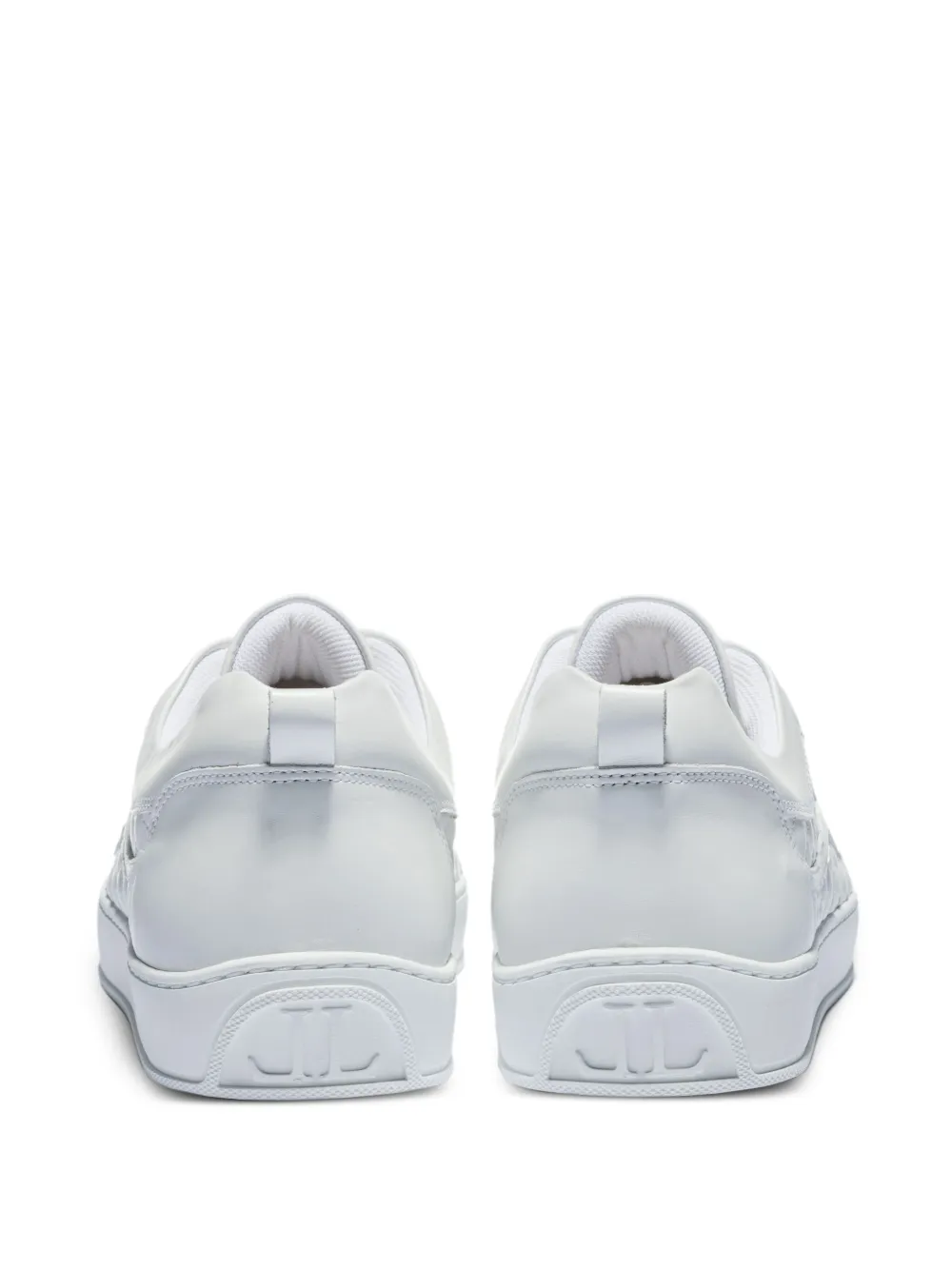 Leandro Lopes Ezio quilted-detail sneakers White