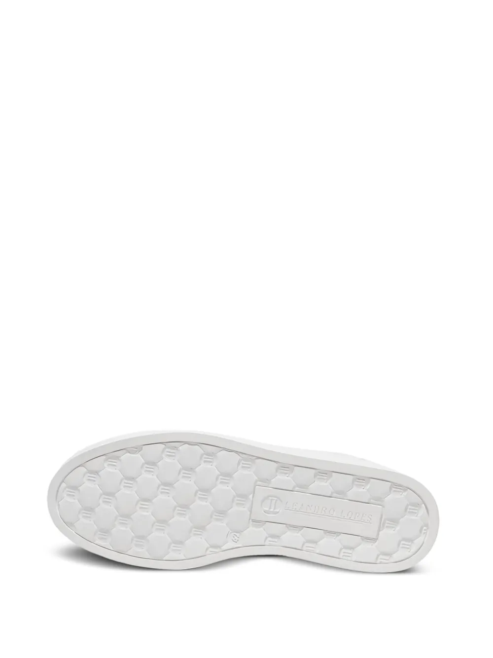 Leandro Lopes Faisca quilted-pattern sneakers White