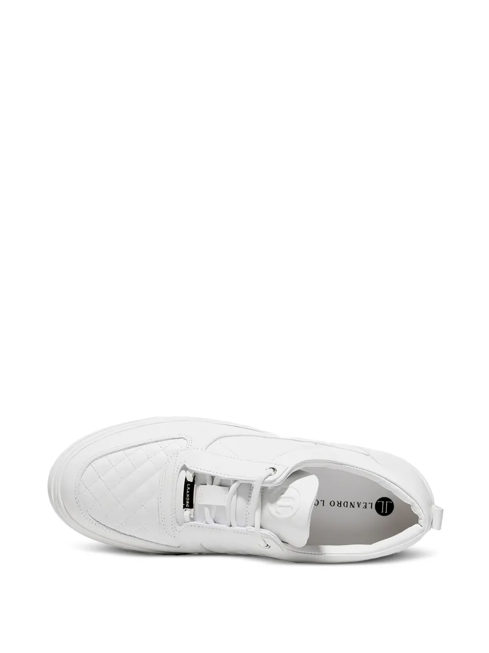 Leandro Lopes Faisca quilted-pattern sneakers White