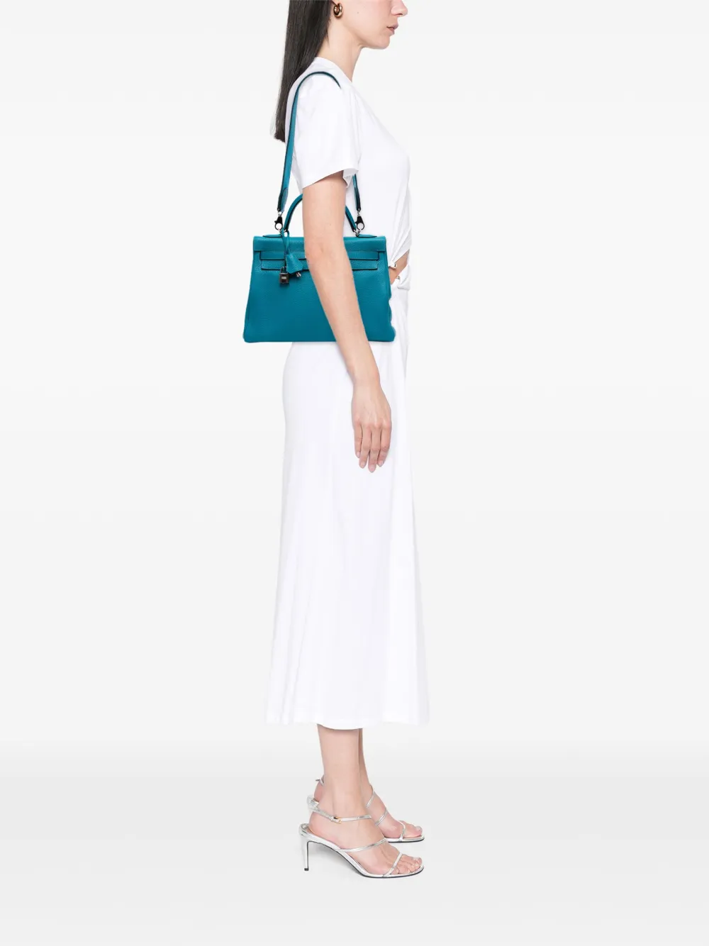 Hermès Pre-Owned 2014 Togo Amazon Kelly II Retourne 32 satchel | Pre-Owned | Image 2