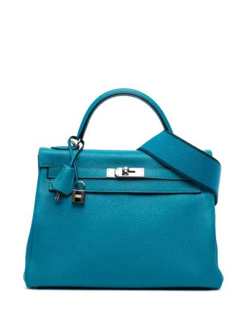 Hermès Pre-Owned 2014 Togo Amazon Kelly II Retourne 32 satchel