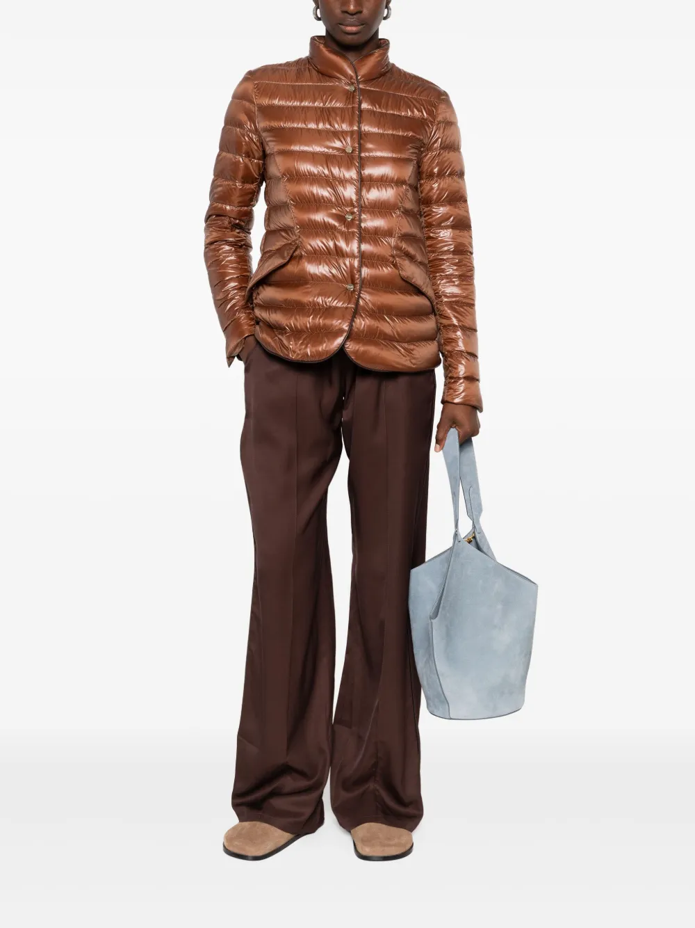 Golden Goose Trainingsbroek met elastische taille Bruin