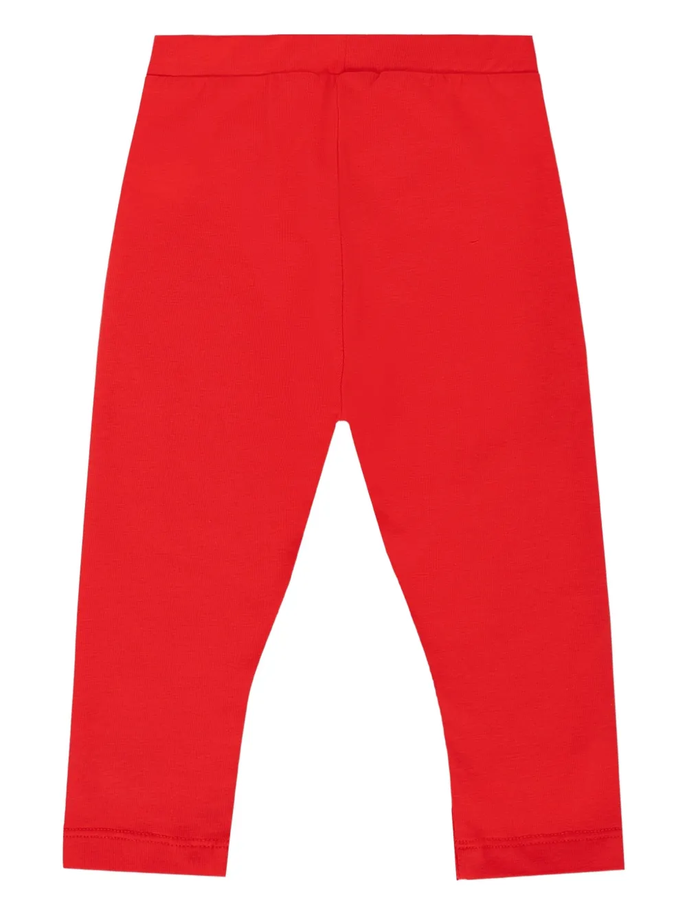 Moschino Kids Legging met logoprint Rood