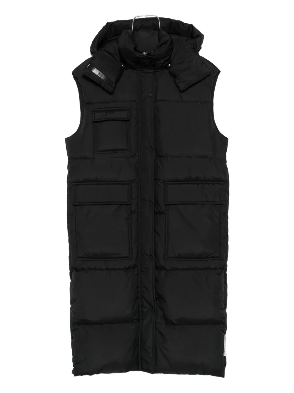 Marc O'Polo hooded quilted vest - Nero