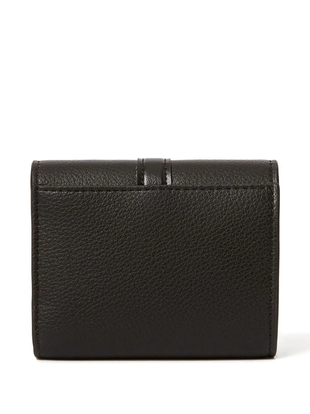 Stella Mccartney Ryder Padlock Wallet In Black