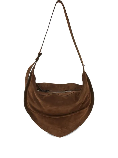 FEDERICO CINA suede shoulder bag