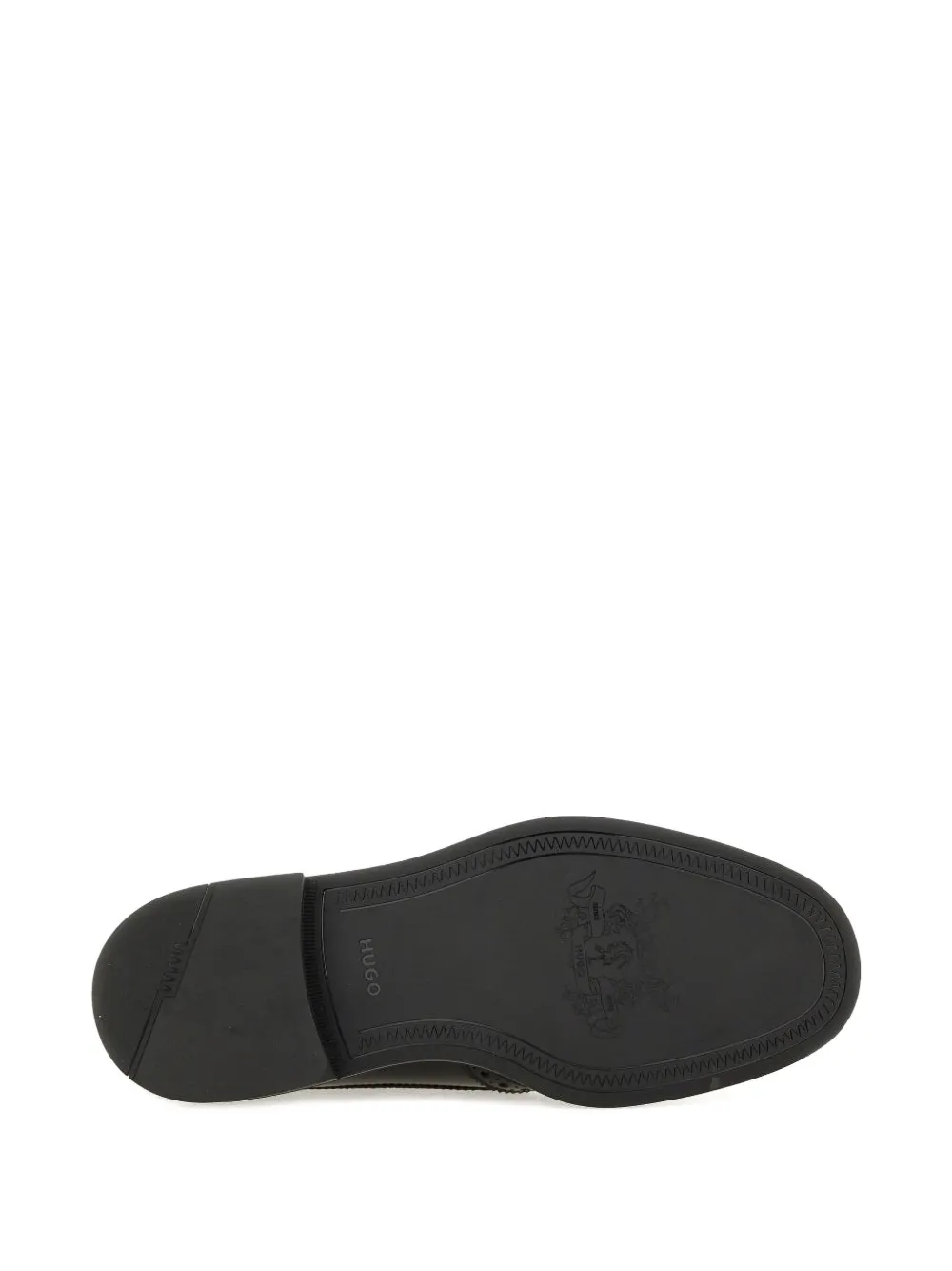 HUGO Brogue Lace-up Loafers Zwart