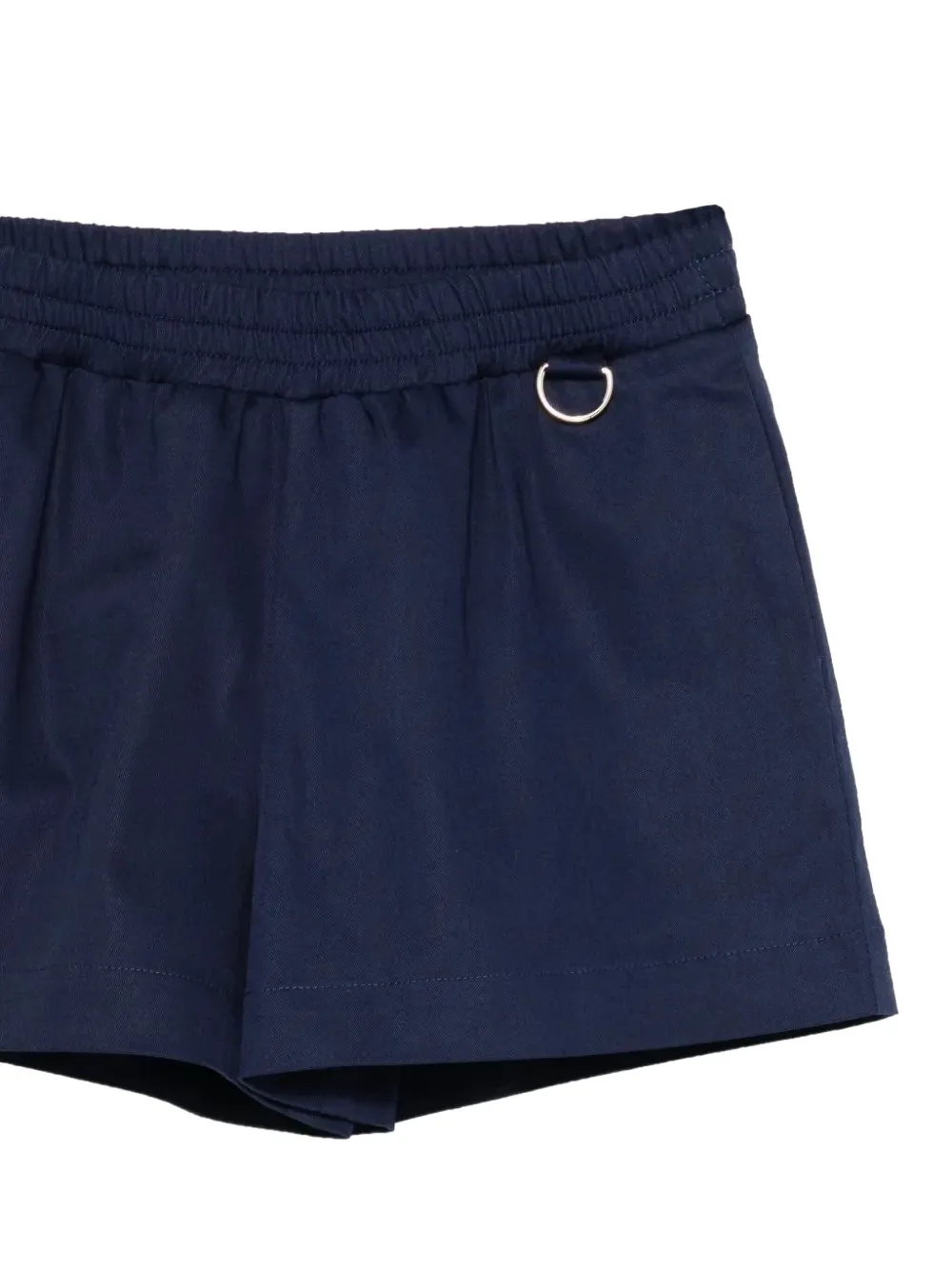 Fendi Kids Shorts met ringdetail Blauw