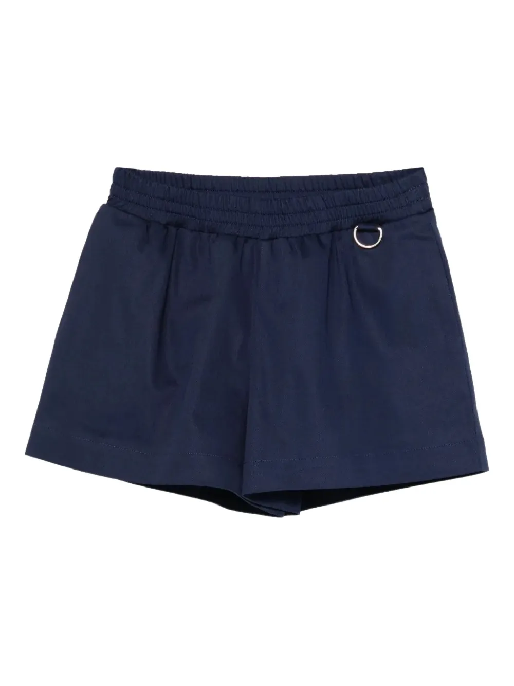 Fendi Kids ring-detail shorts - Blu