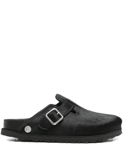 Birkenstock buckle-strap mules