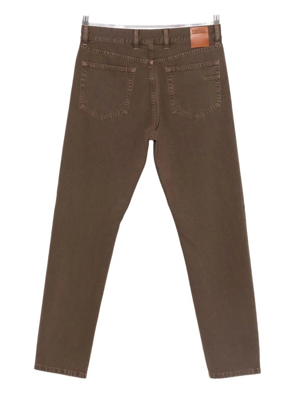 Zegna straight-leg jeans - Bruin