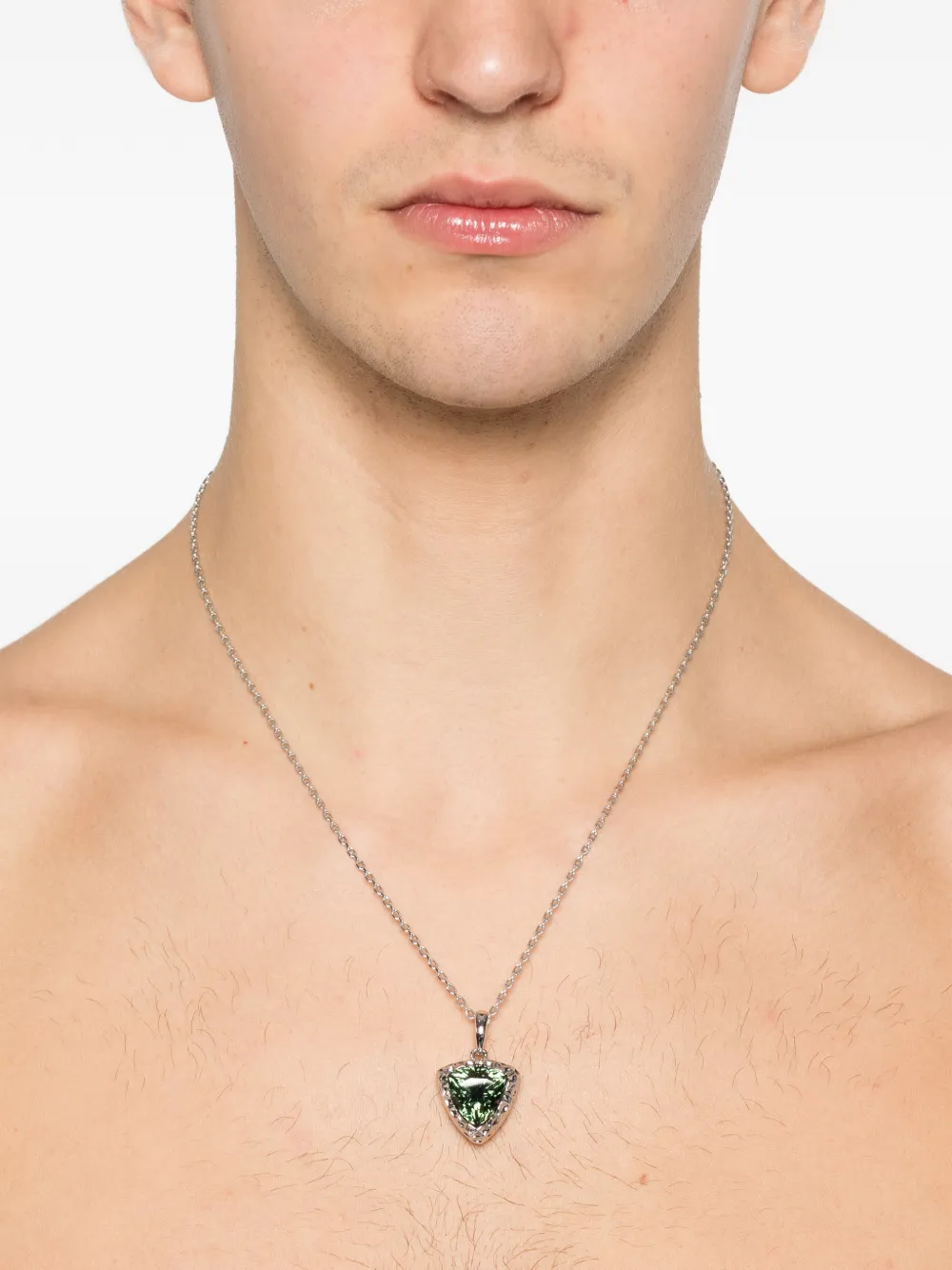 DARKAI Trillion tourmaline necklace | Men | Image 2