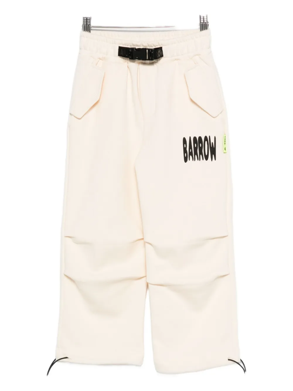 Barrow kids buckle-fastening cargo trousers - Toni neutri