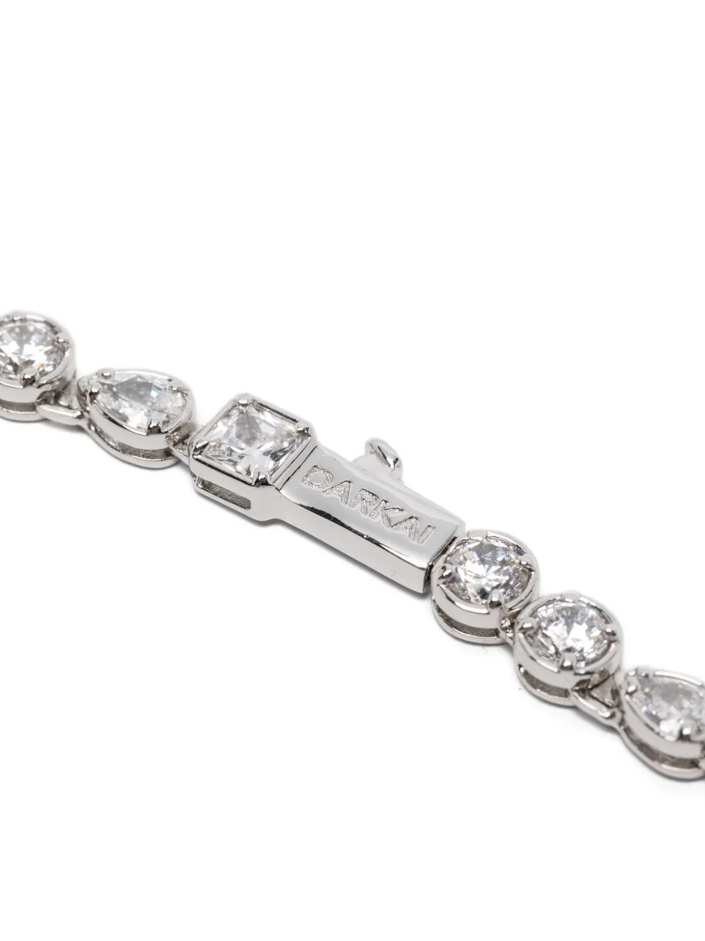 Darkai Mixed Stones Necklace In Silver