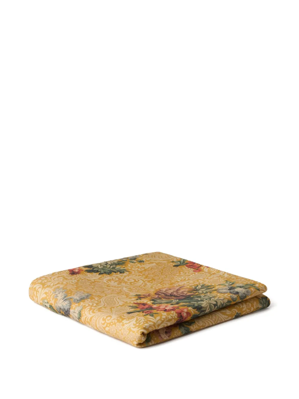 Cabana Peonia linen tablecloth | Yellow | Image 1
