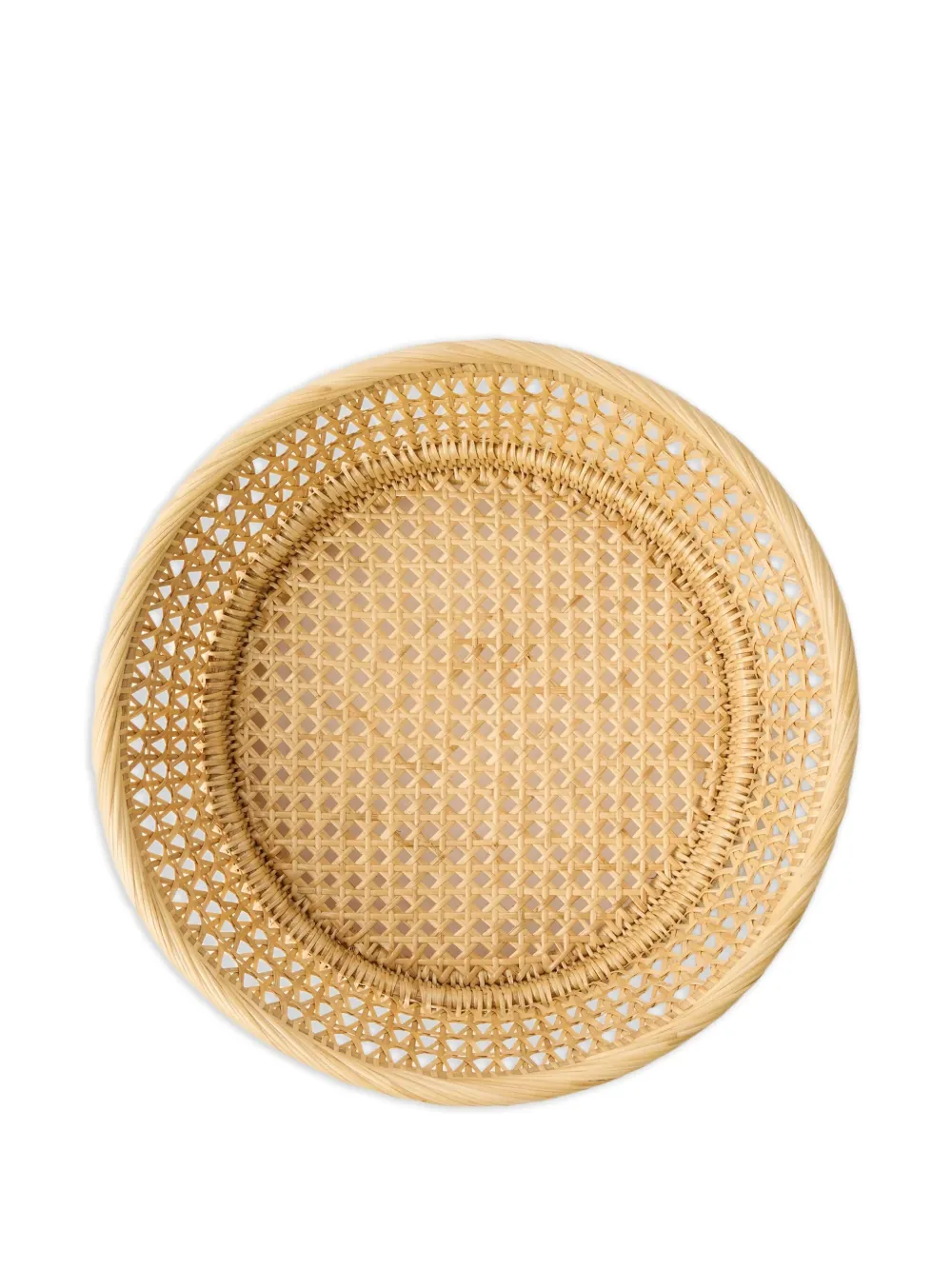 Cabana Woven Sabbia Fruit Basket In Yellow