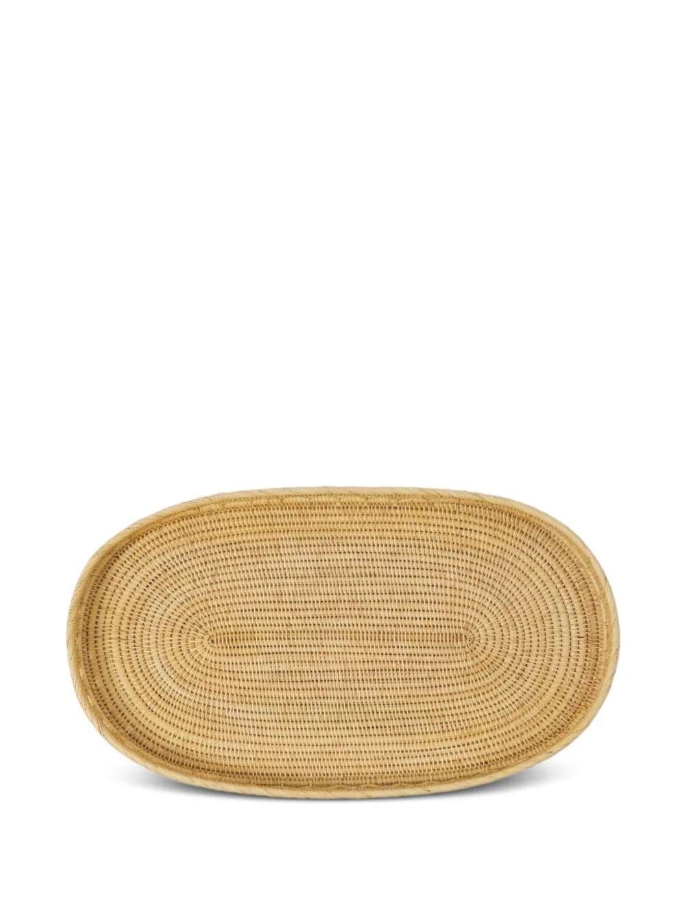 Cabana Large Sabbia Oval Tray In Brown