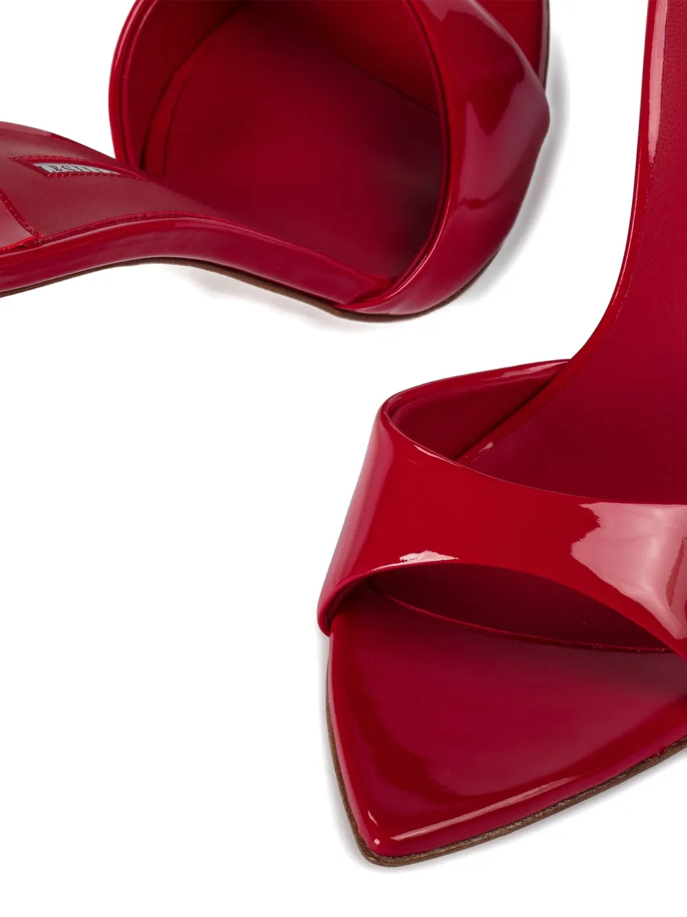 Le Silla 80mm Bella Sandals In Red
