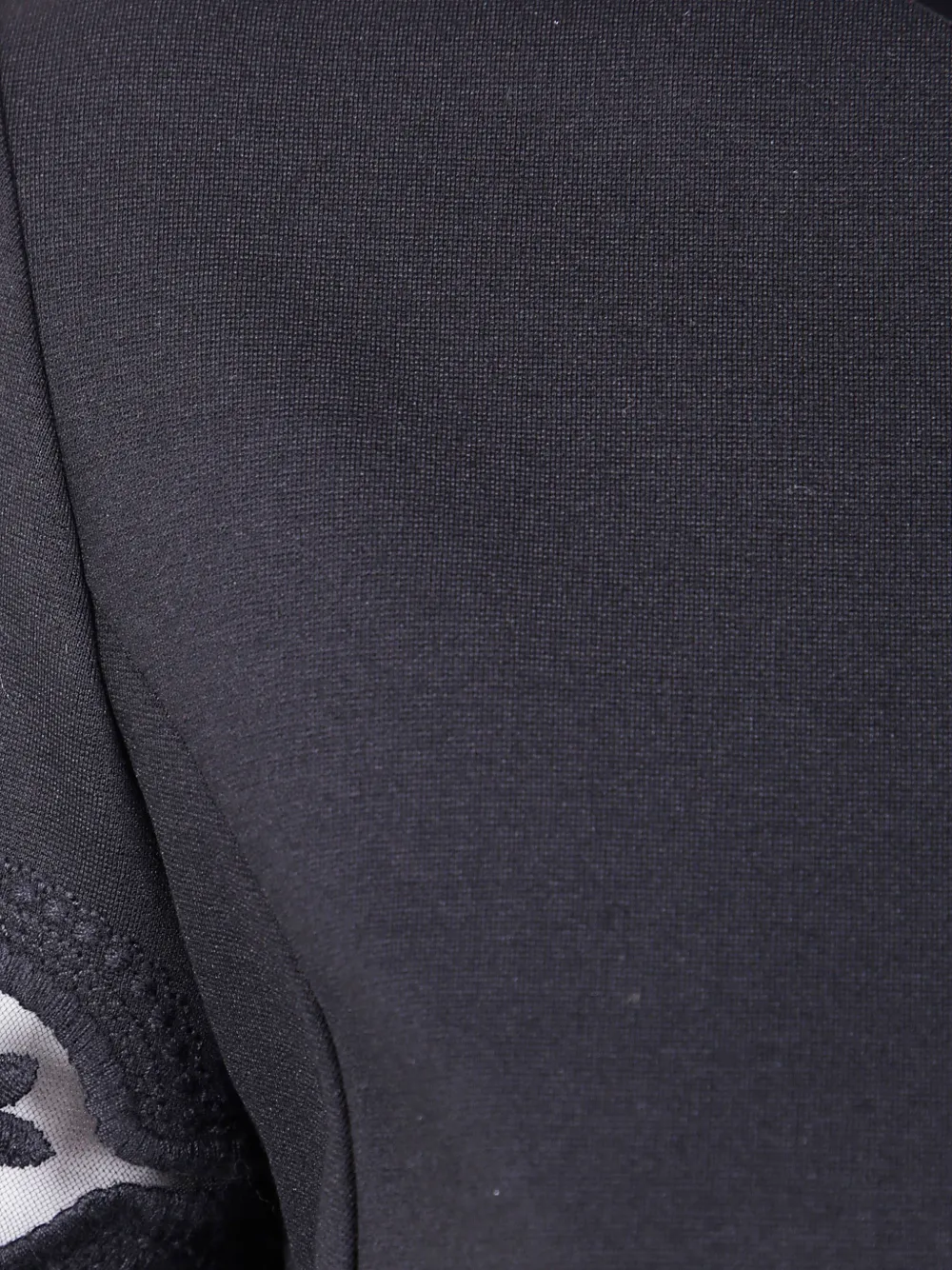 TWINSET Jurk met korte mouwen Zwart