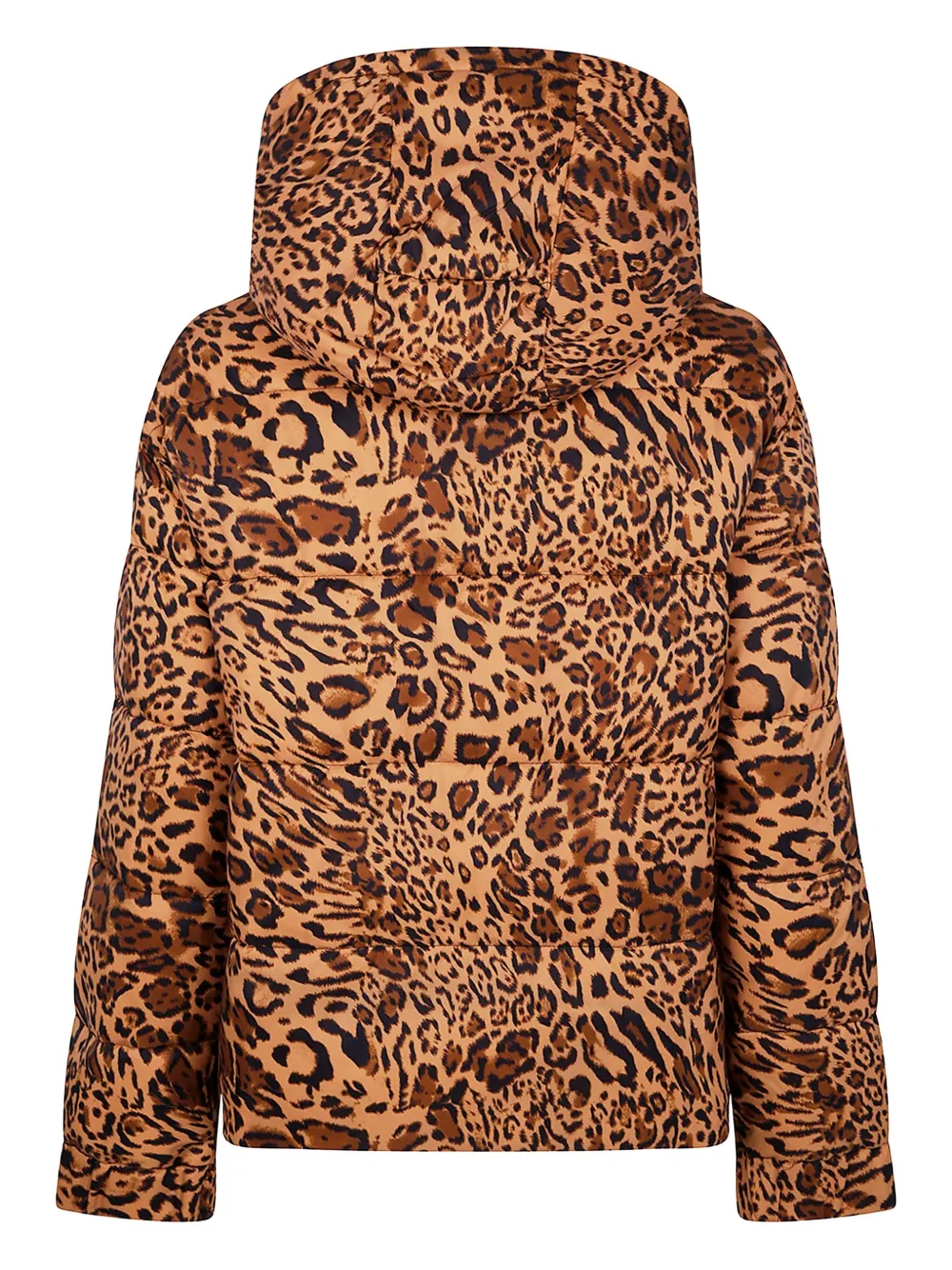 TWINSET Donsjack met luipaardprint Bruin