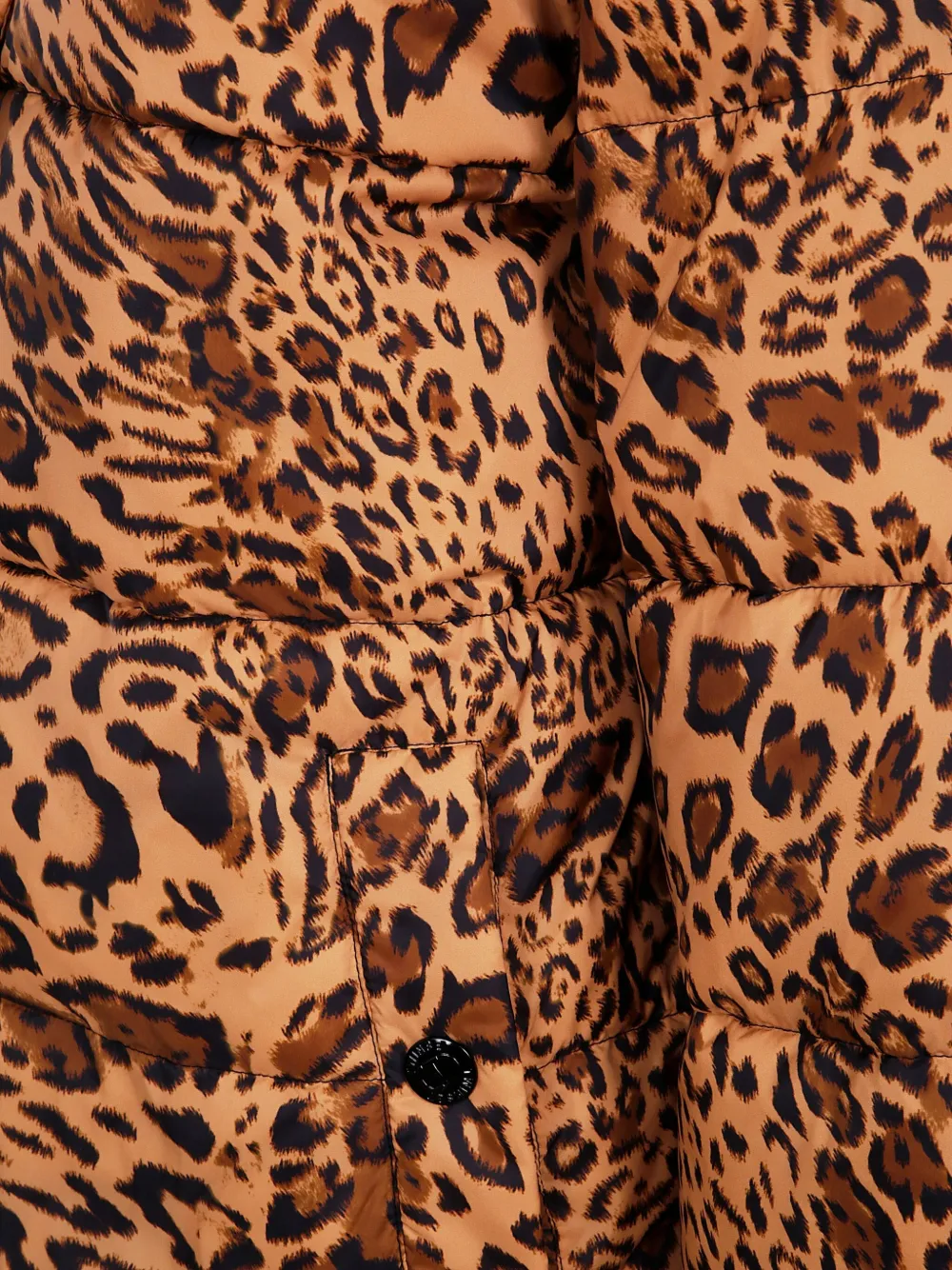 TWINSET Donsjack met luipaardprint Bruin