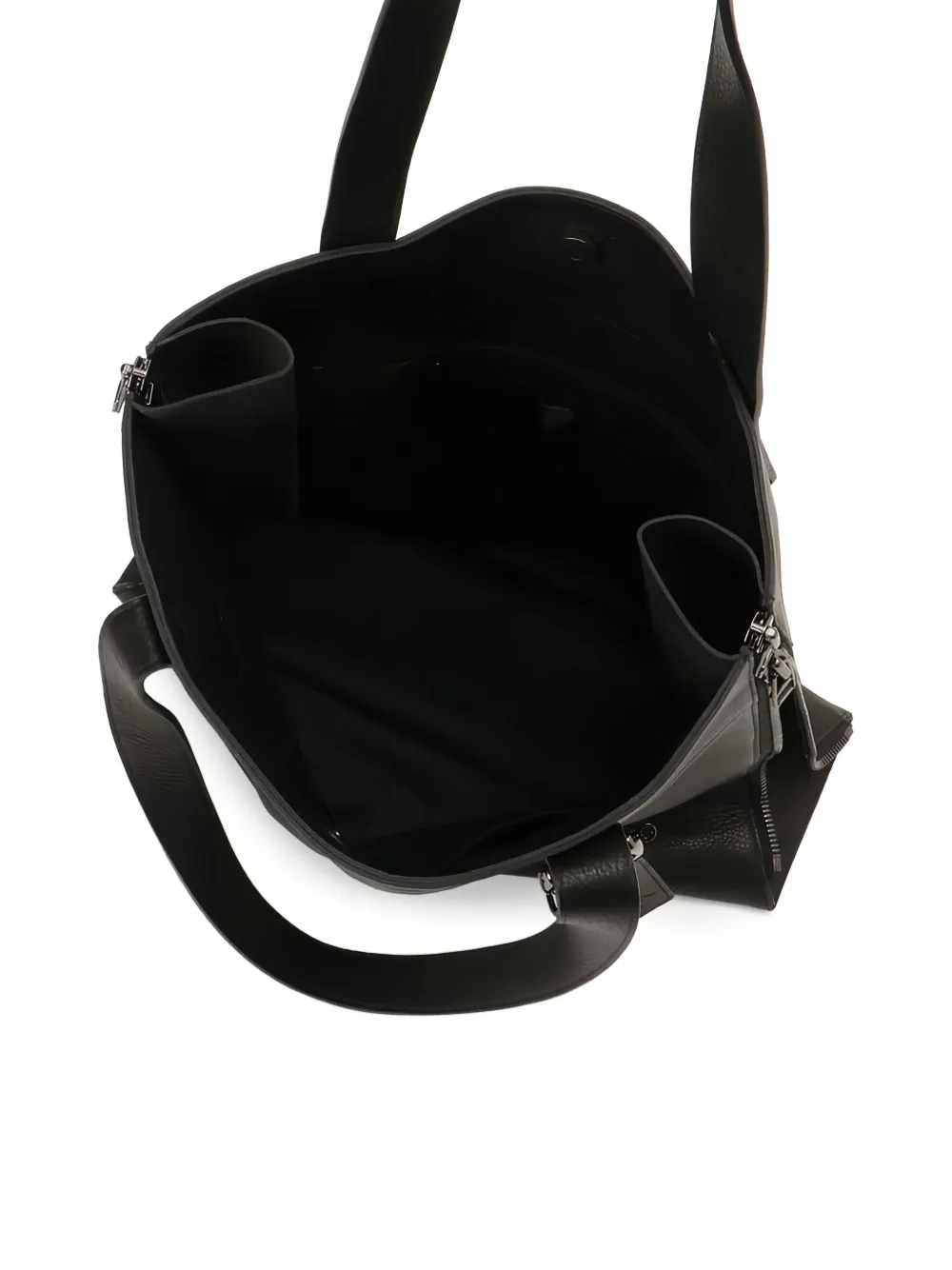 Discord Yohji Yamamoto zip-detail tote bag - Nero