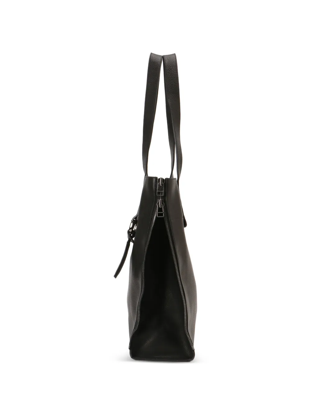 [新品]discord Yohji Yamamoto Zip TOTE BAG Discord Yohji Yamamoto zip-detail Tote Bag | Black | FARFETCH NO