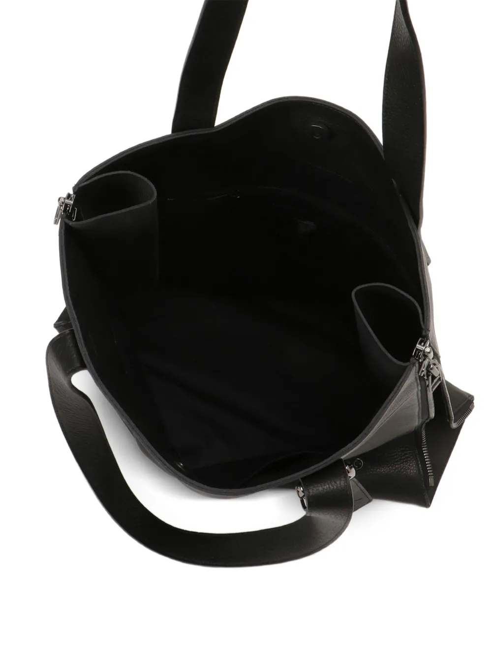 [新品]discord Yohji Yamamoto Zip TOTE BAG Discord Yohji Yamamoto zip-detail Tote Bag | Black | FARFETCH NO
