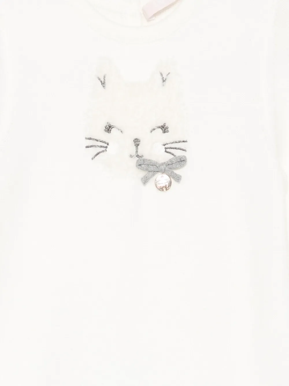 Liu Jo Kids Jurk met kattenprint Wit